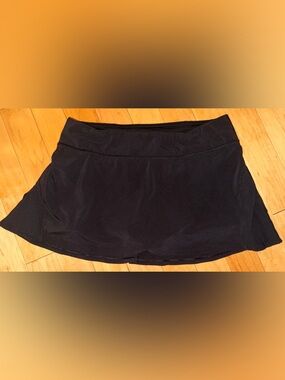 lululemon athletica Black Athletic Skirt